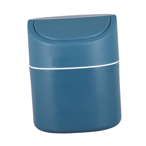 BATHVEVE Mini Mülleimer mit Deckel Kompakte Tischabfalltonne für Auto und Büro Dunkelblau Praktischer und Leichter Abfalleimer für Umgebungen und Kreative Aufbewahrung BATHVEVE Mini Mülleimer mit Deckel Kompakte Tischabfalltonne für Auto und Büro Dunkelblau Praktischer und Leichter Abfalleimer für Umgebungen und Kreative Aufbewahrung von BATHVEVE