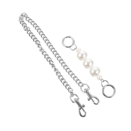 BATHVEVE Perlenkette Handtaschenriemen Ersatz Crossbody Tasche Metallkette DIY Schultergurt Verlängerung Mode Accessoire Silber Schmuck für Damen BATHVEVE Perlenkette Handtaschenriemen Ersatz Crossbody Tasche Metallkette DIY Schultergurt Verlängerung Mode Accessoire Silber Schmuck für Damen von BATHVEVE