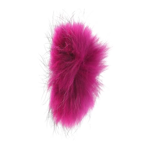 BATHVEVE Faux Fur Pompom Mit Druckknopf Weiches Und Flauschiges Accessoire Für Hüte Schals Taschen Und Schuhe Für Kreative -projekte von BATHVEVE