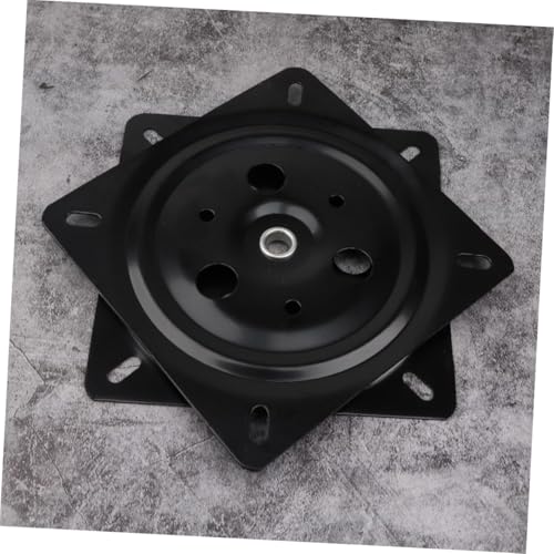 BATHVEVE Schwerlast Möbel Drehteller Dicke Metallplatte Drehbeschlag für Barhocker Stühle Displayhalterung Robuste Einfach zu Installierende Drehplatte mit für Vielseitige Möbelanwendungen von BATHVEVE