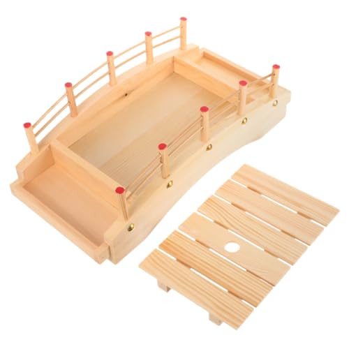 BATHVEVE Servierplatte für Sushi Sashimi Appetizer für Restaurant und Partys Vielseitig Einsetzbar Dekorativ und Ansprechend von BATHVEVE
