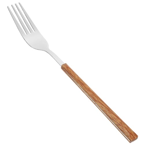 BATHVEVE Steakgabel für Zuhause Camping und Bbq Wiederverwendbares Besteckset mit Langem Griff Robust und Praktisch für Western Food und Anlässe von BATHVEVE