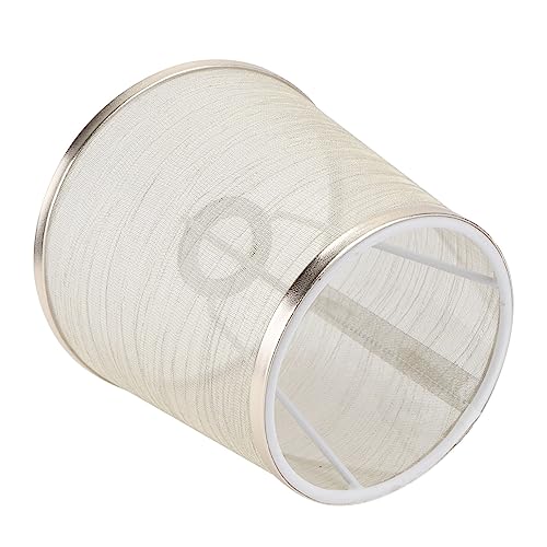 BATHVEVE Transparenter Dekorativer Lampenschirm aus Stoff Kronleuchter lampenschirm mit Schutzfunktion Vintage Stil für Deckenleuchten und Tischlampen Geeignet für Wohn Schlafzimmer von BATHVEVE