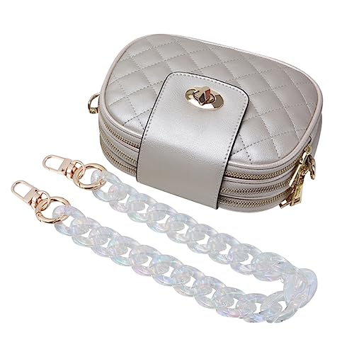 BATHVEVE Umhängetaschenriemen Acryl Abnehmbarer Taschengurt für Individuelles Design Zubehör für Handtaschen und Schultertaschen BATHVEVE Umhängetaschenriemen Acryl Abnehmbarer Taschengurt für Individuelles Design Zubehör für Handtaschen und Schultertaschen von BATHVEVE