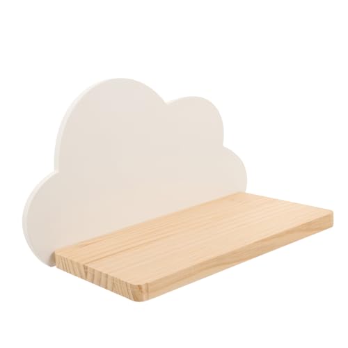 BATHVEVE Wandregal Schwebend Weiß Kleines Wolken Design Rustfrei Stabile Wandablage für Bad Wohnzimmer Küche Einfache Montage Platzsparendes Offenes Regal BATHVEVE Wandregal Schwebend Weiß Kleines Wolken Design Rustfrei Stabile Wandablage für Bad Wohnzimmer Küche Einfache Montage Platzsparendes Offenes Regal von BATHVEVE