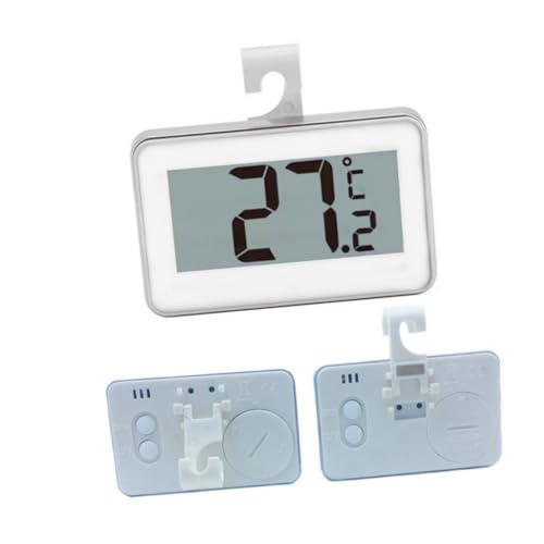 BATHVEVE Wasserdichtes Digitales Thermometer mit Hoher Genauigkeit Elektronisches Kühlschrankthermometer Klar Ablesbares Display Stabiles Messgerät für Gefrierschrank und BATHVEVE Wasserdichtes Digitales Thermometer mit Hoher Genauigkeit Elektronisches Kühlschrankthermometer Klar Ablesbares Display Stabiles Messgerät für Gefrierschrank und von BATHVEVE