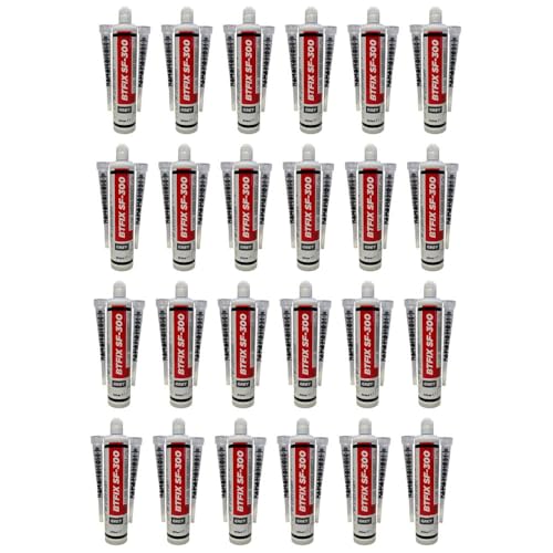 24x BTFIX SF-300 ml 2K Injektionsmörtel | Verbundmörtel | Chemiedübel für Beton & Mauerwerk | inkl. 48 Statikmischer | Schwerlastbefestigung | styrolfrei | Montagemörtel Ankerkleber Klebeanker von BATIFIX