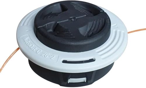 Werkzeug Kompatibel mit C26-2 Trimmerkopf mit zwei Fäden, kompatibel mit Stihl FS55 FS55R FS56 FS56RC FS70 FS70R FS85 FS90 FS90R FS91 FS91R FS94 FS94R FS111R FS120 FS130 FS131R FS240 FS250 Werkzeug Kompatibel mit C26-2 Trimmerkopf mit zwei Fäden, kompatibel mit Stihl FS55 FS55R FS56 FS56RC FS70 FS70R FS85 FS90 FS90R FS91 FS91R FS94 FS94R FS111R FS120 FS130 FS131R FS240 FS250 von BATIVFLUG