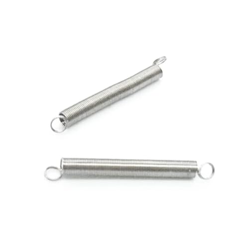 Werkzeuge kompatibel mit 10 stücke Edelstahl Zugfeder 0,2mm Drahtdurchmesser Wxtension Frühling mit Haken Mini Typ Großhandel Neu(0.2x2x19) von BATIVFLUG