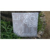 Mandala Wandplatte Mandala Wandplatte von BATTEMENTDELLE