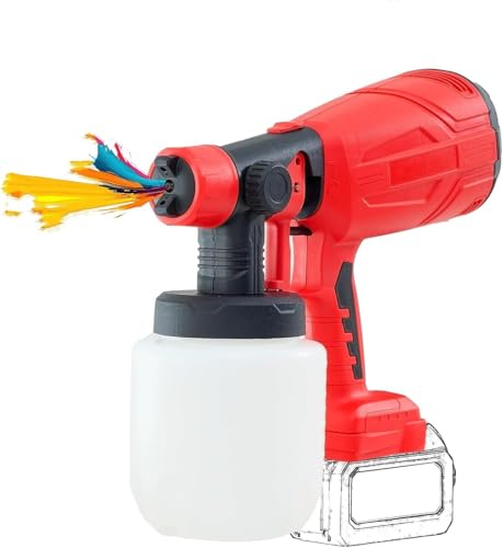 Kabellose Akku Farbsprühsystem für 20V Akku für Zäune und Terrassendielen von BATTOOL
