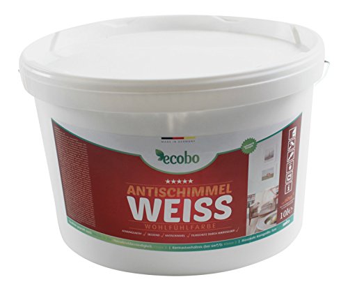BAU DISCOUNT Innenwandfarbe Ecobo weiss matt 10l von BAU DISCOUNT