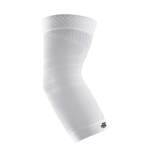 BAUERFEIND Ellenbogen Sleeve „Sports Compression Elbow Support“, 1 Unisex Ellenbogenbandage mit Kompression, Für Basketball, Leichtathletik und bei Ball- und Schlagsportarten, Rechts & Links tragbar von BAUERFEIND