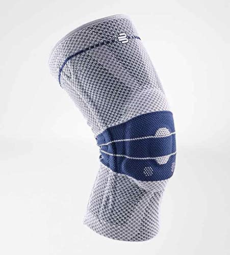 Bauerfeind Kniebandage GenuTrain mit Silikonrand titan 7 von BAUERFEIND