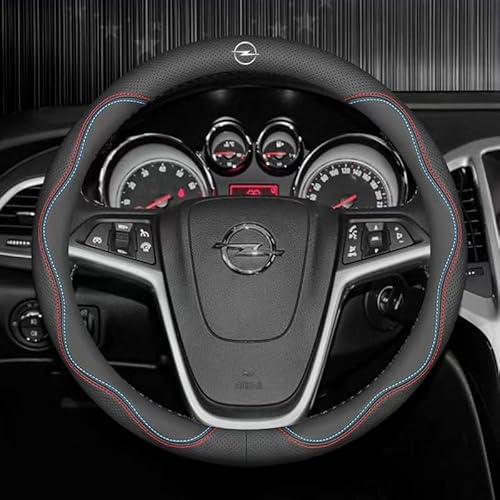 Auto Lenkradbezug, Für Opel Astra J 2009-2015 Lenkrad Schutzhülle Anti Rutsch Atmungsaktiv Bequem Zubehör,A Auto Lenkradbezug, Für Opel Astra J 2009-2015 Lenkrad Schutzhülle Anti Rutsch Atmungsaktiv Bequem Zubehör,A von BAUFAS