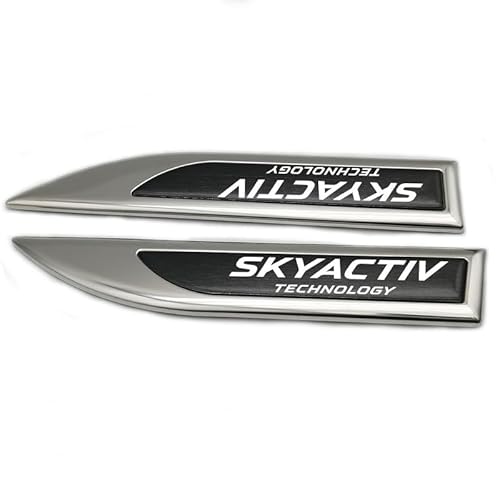 BAUFAS Auto Emblem Aufkleber, Für Mazda 2 3 4 5 6 Atenza Mazda3 Axela CX-3 CX-30 CX-5 CX-7 CX-8 CX-9 MX-5 MS CX4 Buchstaben Abzeichen Außenmodifikationszubehör,D BAUFAS Auto Emblem Aufkleber, Für Mazda 2 3 4 5 6 Atenza Mazda3 Axela CX-3 CX-30 CX-5 CX-7 CX-8 CX-9 MX-5 MS CX4 Buchstaben Abzeichen Außenmodifikationszubehör,D von BAUFAS