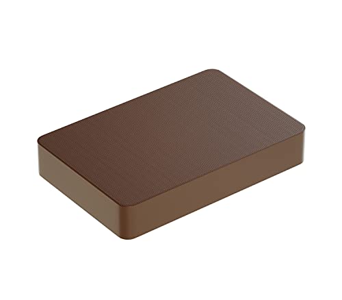 BAUHELD® Universal Unterlegplatten 60x40x 10mm [100 Stück] - Braune Unterlegplättchen aus Kunststoff [Made in Germany] - Als Abstandhalter, Kunststoffplatte, Unterleger oder Verglasungsklötze geeignet von BAUHELD