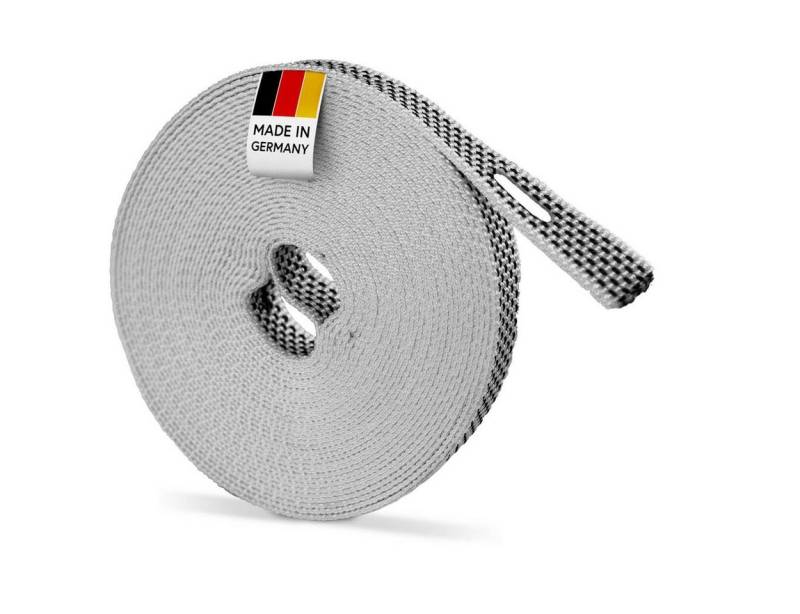 BAUHELD 6m Rollladengurt (14mm 20mm 23mm, [Made in Germany] Rolladengurt an Fenster & Türen geeignet), Gurtband für Rolladen Gurtwickler, Abdeckplatte, Abdeckung von BAUHELD