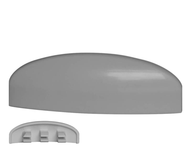 BAUHELD Abdeckkappe Wasserschlitzkappen, (25-30 & 30-35mm [Made in Germany], Wasserkappen aus ASA Kunststoff), Schmutzunempfindlich, In 6 verschiedenen Farben von BAUHELD