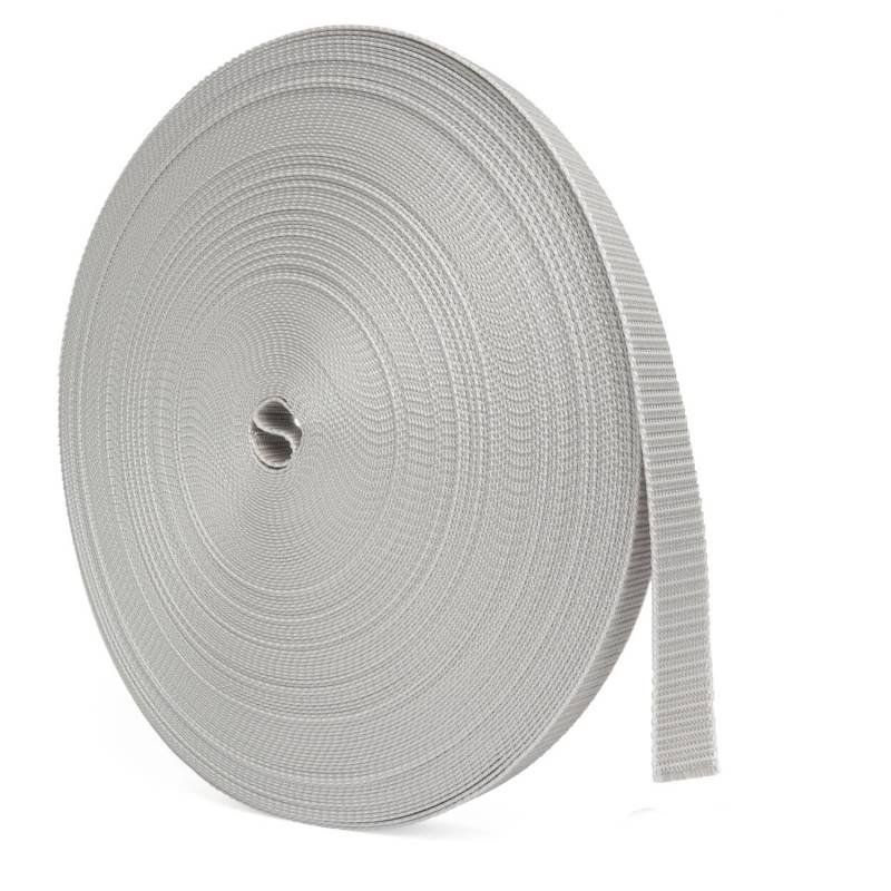 Bauheld 50m Rollladengurt 20mm Grau von BAUHELD