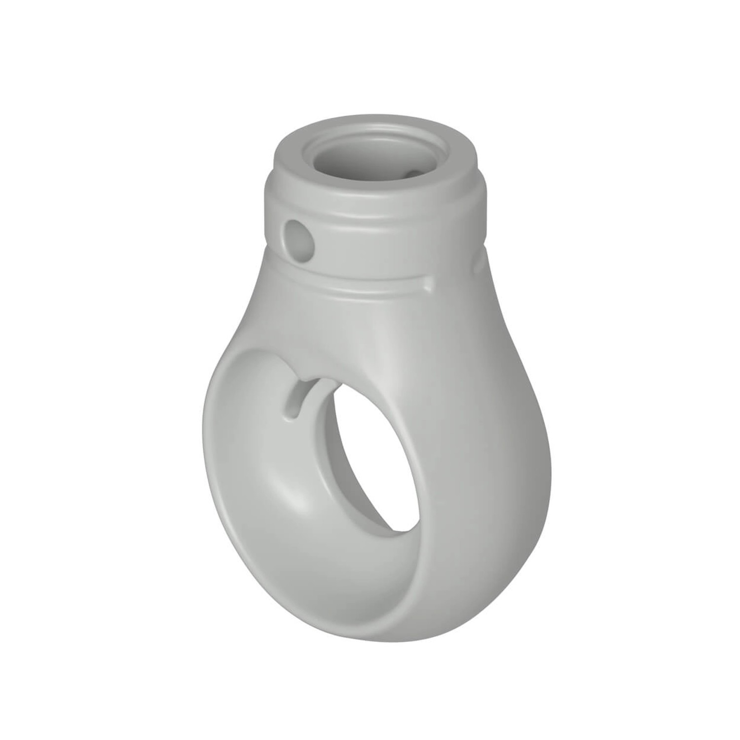 Bauheld Markisenöse Rund 12 mm Ral 7035 für Kugelhaken Bauheld Markisenöse Rund 12 mm Ral 7035 für Kugelhaken von BAUHELD