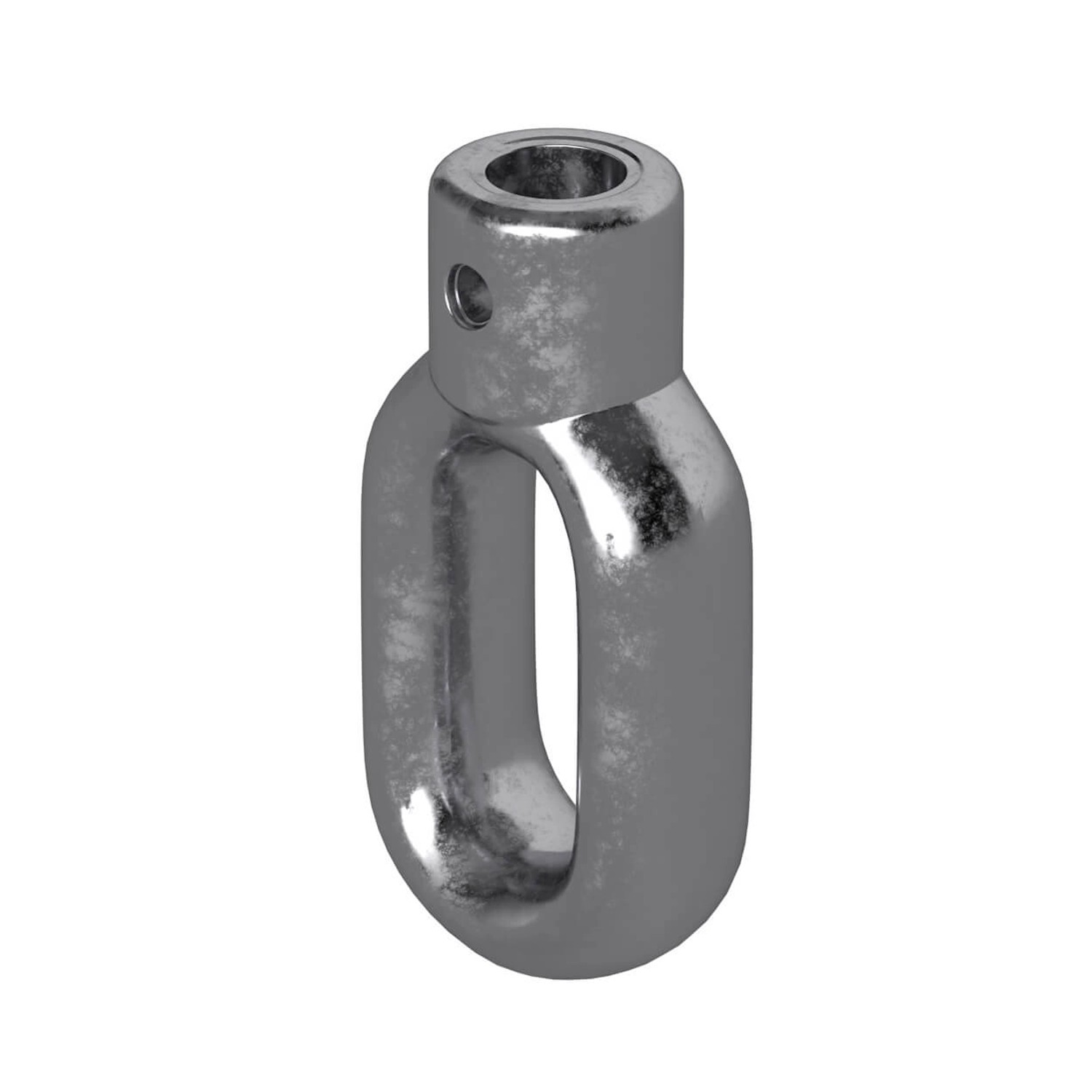 Bauheld Markisenöse Zink 16 mm für Fleischerhaken von BAUHELD