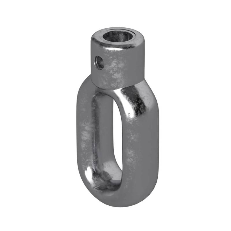 Bauheld Markisenöse Zink 16 mm für Fleischerhaken von BAUHELD