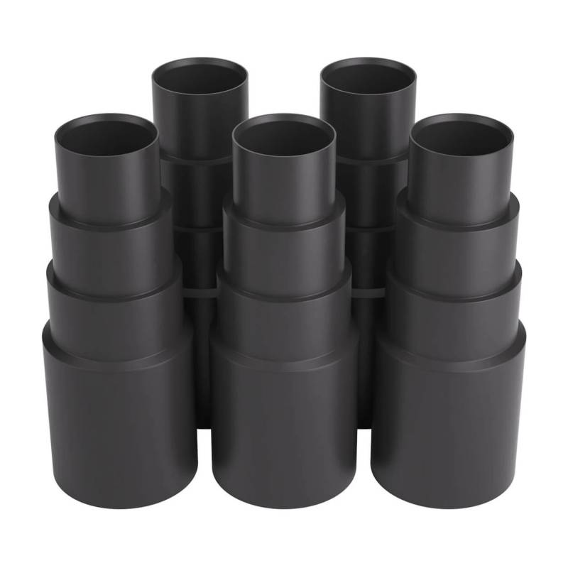 Bauheld Staubsaugeradapter Schwarz 5 Stück von BAUHELD