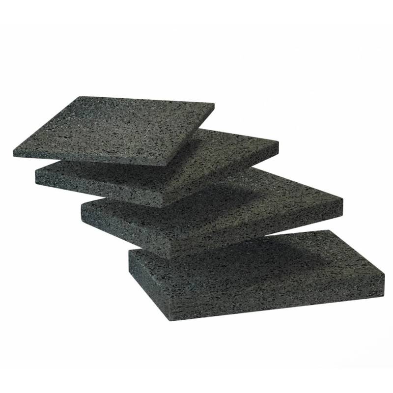 Bauheld Terrassenpads 90 x 60 x 3 mm 40 Stück von BAUHELD
