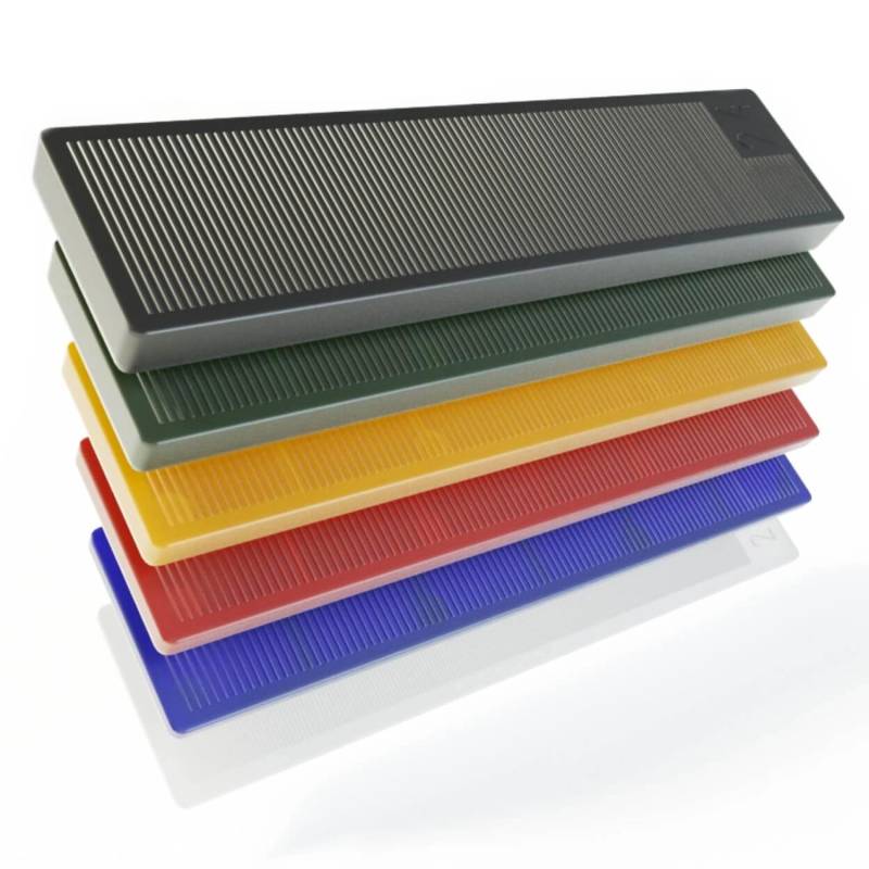 Bauheld Verglasungsklötze Kunststoff 20 x 100 mm 600er Set von BAUHELD