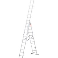 Aluminium-Multifunktionsleiter 3x11 Stufen, 3-in-1 Aluminium-Multifunktionsleiter 3x11 Stufen, 3-in-1 von BAULICH