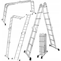 Faltbare Aluminium-Multifunktionsleiter 4x4 Faltbare Aluminium-Multifunktionsleiter 4x4 von BAULICH