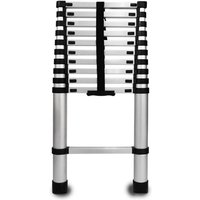 Faltbare telescopische Aluminiumleiter 11 Stufen mit Abstützungen - Länge 3,2 m Faltbare telescopische Aluminiumleiter 11 Stufen mit Abstützungen - Länge 3,2 m von BAULICH