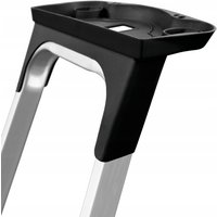 Universelles schwarzes Tablett für Haushaltsleiter mit Haken – für Werkzeuge von BAULICH