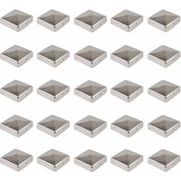 25x Pfostenkappe Edelstahl 101 mm Pyramide Abdeckkappe für Pfosten 10 x 10 cm von BAUMARKTPLUS