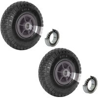 Baumarktplus - 2x Sackkarrenrad 260x85 mm 3.00-4 Bollerwagenrad, Luftrad, Ersatzrad, Nabenlänge 60 mm versetzt Baumarktplus - 2x Sackkarrenrad 260x85 mm 3.00-4 Bollerwagenrad, Luftrad, Ersatzrad, Nabenlänge 60 mm versetzt von BAUMARKTPLUS