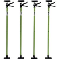 4x Deckenstütze Einhandstütze Montagestütze Teleskopstütze 115-290cm 45° Winkel rutschfest von BAUMARKTPLUS