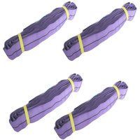 4x Rundschlinge 1000kg 1 to lila 2m Umfang Hebeband Hebegschlinge Kran Hebegurt von BAUMARKTPLUS
