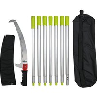 Alu Astsäge mit Stiel 4,2 m Teleskopsäge Klinge beidseitig gezahnt inkl. Tragetasche Handsäge Alu Astsäge mit Stiel 4,2 m Teleskopsäge Klinge beidseitig gezahnt inkl. Tragetasche Handsäge von BAUMARKTPLUS