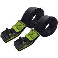 Baumarktplus - 2x Spanngurte Zurrgurt mit Klemmschloss 1 tlg. 2m 270 kg 25 mm Neopren-Polsterung zur Gepäcksicherung Fahrrad Baumarktplus - 2x Spanngurte Zurrgurt mit Klemmschloss 1 tlg. 2m 270 kg 25 mm Neopren-Polsterung zur Gepäcksicherung Fahrrad von BAUMARKTPLUS