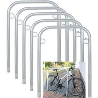 Baumarktplus - 5 x Fahrradanlehnbügel 114 x 78 cm Stahl feuerverzinkt ø 49mm grau Einbetonieren Fahrradständer Parker Typ u Baumarktplus - 5 x Fahrradanlehnbügel 114 x 78 cm Stahl feuerverzinkt ø 49mm grau Einbetonieren Fahrradständer Parker Typ u von BAUMARKTPLUS