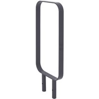 Baumarktplus - Fahrradanlehnbügel 115x45 cm Flachstahl 12 mm pulverbeschichtet zum Einbetonieren in Anthrazit Typ o Baumarktplus - Fahrradanlehnbügel 115x45 cm Flachstahl 12 mm pulverbeschichtet zum Einbetonieren in Anthrazit Typ o von BAUMARKTPLUS