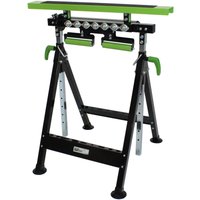 Multifunktions-Arbeitsbock Rollenbock höhenverstellbar Klappbock V-Rollen 4 in 1 von BAUMARKTPLUS