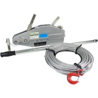 Seilzug 800kg Greifzug Seilwinde Forstseilwinde Offroad Winde 0,8 t to 20m Seil von BAUMARKTPLUS