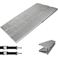Baumarktplus - dreibreit by trutzholm 3-fach Auffahrrampe klappbar 215cm Tragkraft 1020kg Alu grau gelocht gerillt Verladerampe Rampe Baumarktplus - dreibreit by trutzholm 3-fach Auffahrrampe klappbar 215cm Tragkraft 1020kg Alu grau gelocht gerillt Verladerampe Rampe von BAUMARKTPLUS