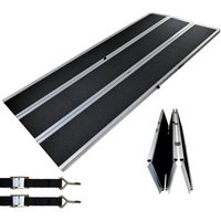 Baumarktplus - dreibreit by trutzholm Alu Auffahrrampe 215 cm 3-fach klappbar 1020 kg Alu beschichtet Verladerampe Baumarktplus - dreibreit by trutzholm Alu Auffahrrampe 215 cm 3-fach klappbar 1020 kg Alu beschichtet Verladerampe von BAUMARKTPLUS