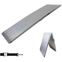 Baumarktplus - trutzholm 1 x Auffahrampe extrabreit 70 cm klappbar 213 cm 400 kg Alu Rampe Verladerampe Eventrampe Baumarktplus - trutzholm 1 x Auffahrampe extrabreit 70 cm klappbar 213 cm 400 kg Alu Rampe Verladerampe Eventrampe von BAUMARKTPLUS