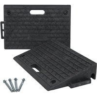 Baumarktplus - trutzholm Bordsteinrampe 2er Set 50x32x10cm Tragkraft 2t Gummi Rampe Auffahrrampe Rollstuhlrampe Baumarktplus - trutzholm Bordsteinrampe 2er Set 50x32x10cm Tragkraft 2t Gummi Rampe Auffahrrampe Rollstuhlrampe von BAUMARKTPLUS
