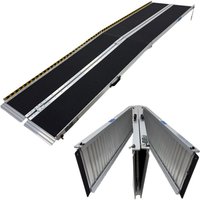 Baumarktplus - trutzholm Rollstuhlrampe Alu 2-fach klappbar 305 cm Traglast 272 kg Antirutsch beschichtet Baumarktplus - trutzholm Rollstuhlrampe Alu 2-fach klappbar 305 cm Traglast 272 kg Antirutsch beschichtet von BAUMARKTPLUS