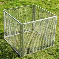 Baumarktplus - Holmwerk Komposter Metallkomposter 80x80 x70 cm Streckmetall Gartenkomposter Baumarktplus - Holmwerk Komposter Metallkomposter 80x80 x70 cm Streckmetall Gartenkomposter von BAUMARKTPLUS